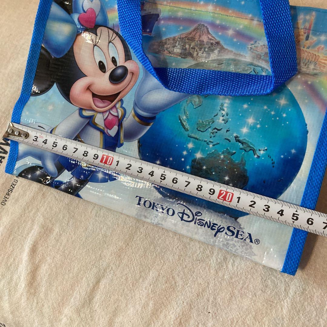 ショッピングバッグ　ディズニー　ランド　シー　ミッキー　ミニー　20x26x8