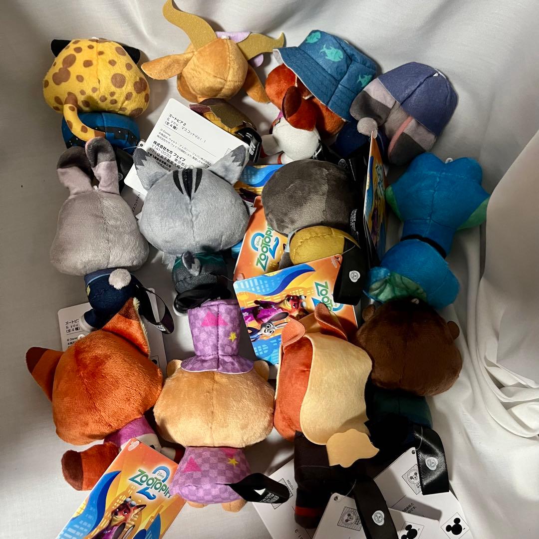 ズートピア2 &youマスコットVol.1.2.3 全12種コンプリートセット