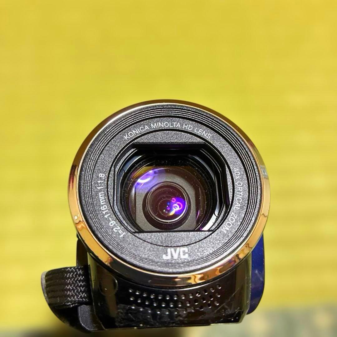 JVC フルHD ビデオカメラ GZ−E700−A 2014年製 - メルカリ