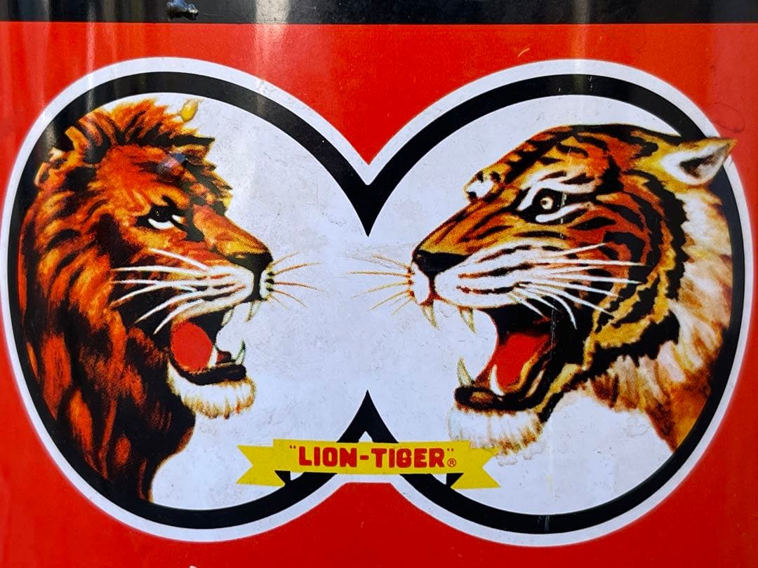 昭和 レトロ 缶 ティン缶 蚊取り線香 かとりせんこう ライオンかとり