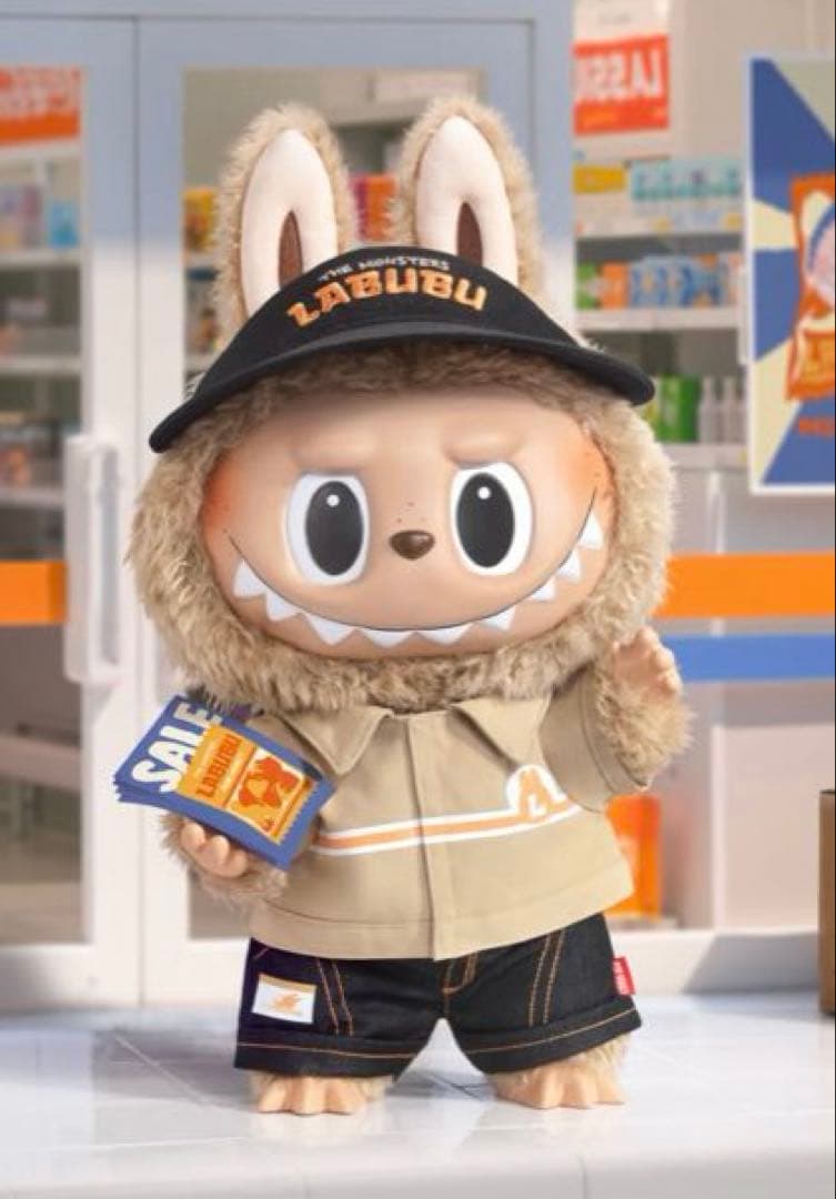 ぬいぐるみ THE MONSTER LABUBU THE NAUGHTY CASHIER