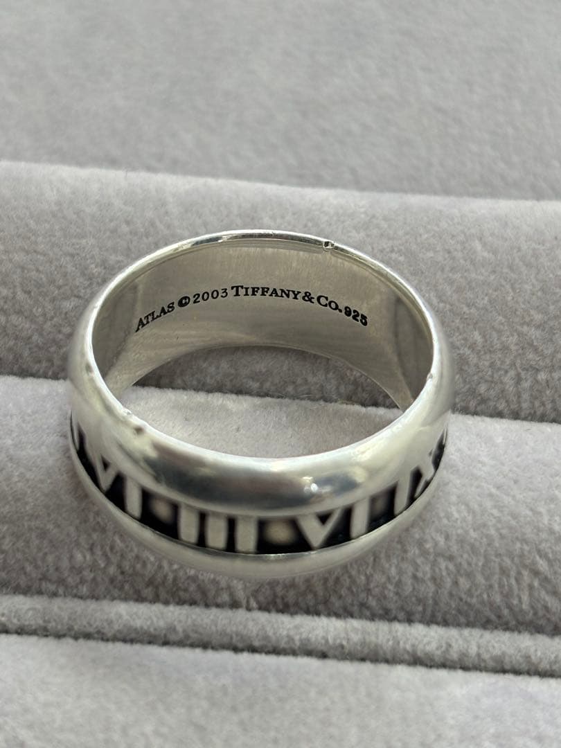 Tiffany & Co. Atlas Ring 925シルバー