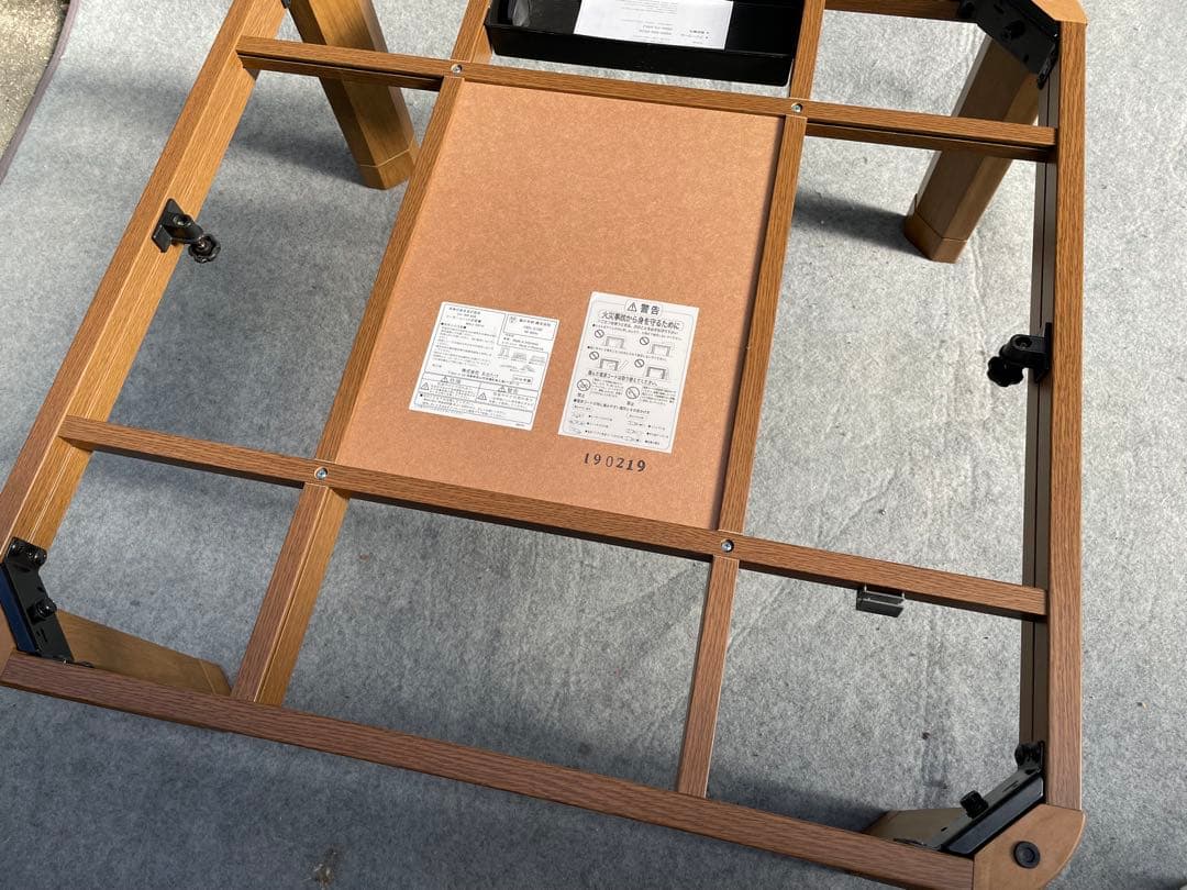 ミッツ様専用 滝口木材 家具調コタツ EK-WR808