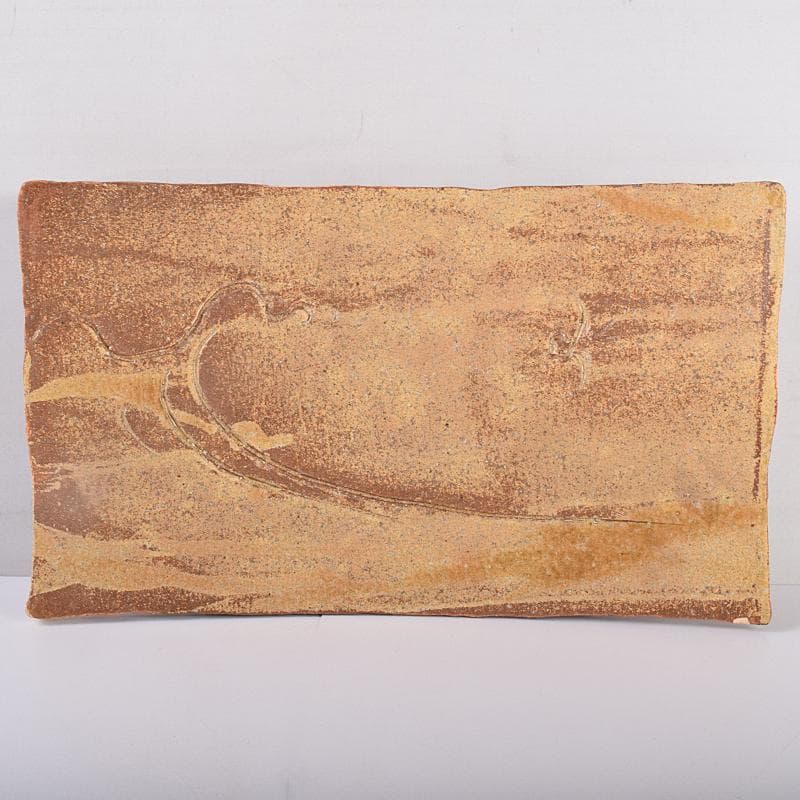 和食器 番浦史郎 釘彫文鉢 四方鉢 板皿 長方皿 五客 共箱 M R8876B