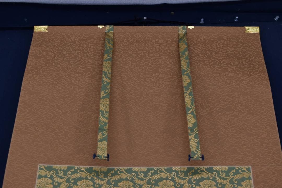 【真作】西国 三十三ヶ所霊場集印肉筆掛軸 /掛軸/名家伝来/AA-366