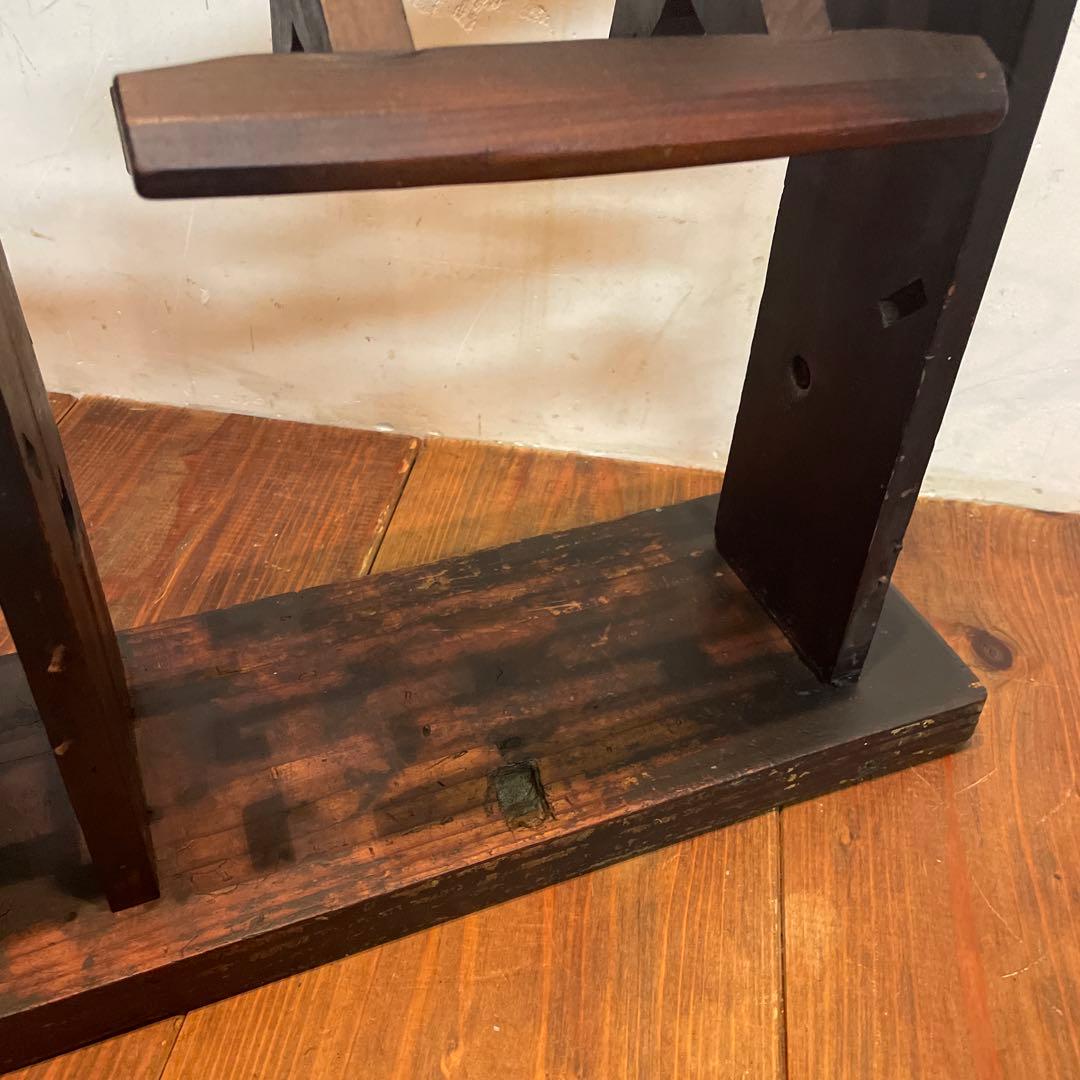 希少 年代物 木製 糸巻き機 本体 ヴィンテージ 古道具 古民家 当時物