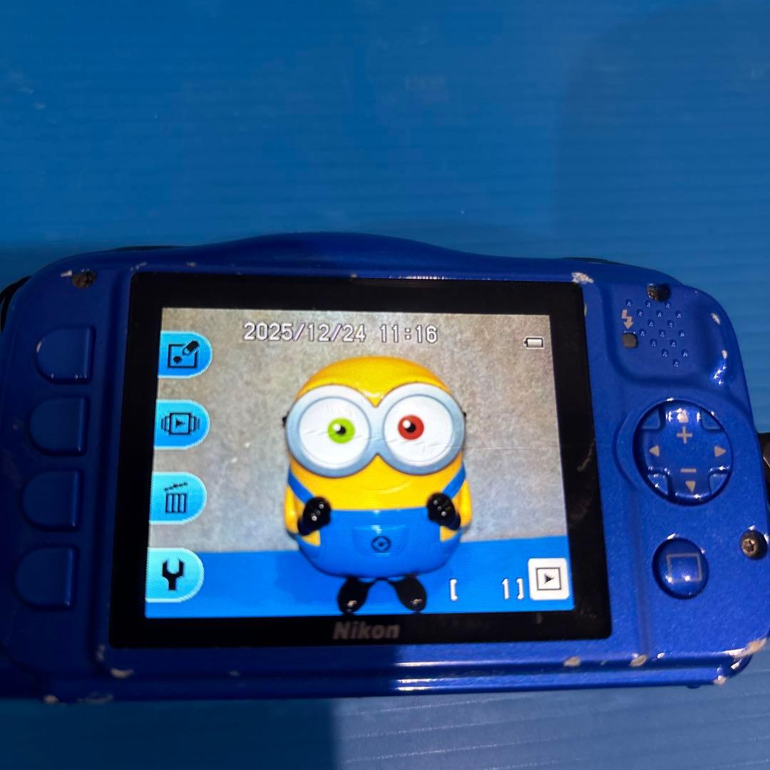 動作ok NIKON coolpix S33 ☆極上美品☆ NIKON ニコン COOLPIX S33 ☆動作