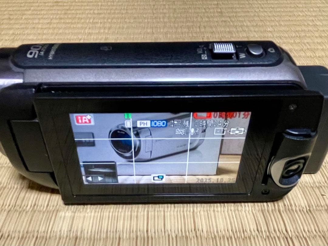 パナソニック HDビデオカメラ HC-W570M ワイプ撮り 90倍ズ