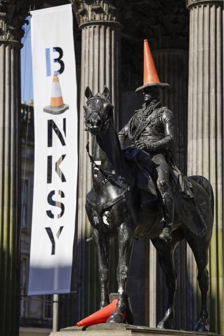 バンクシー 「FLUFF OBTAINED AT CutAndRun」 COA付