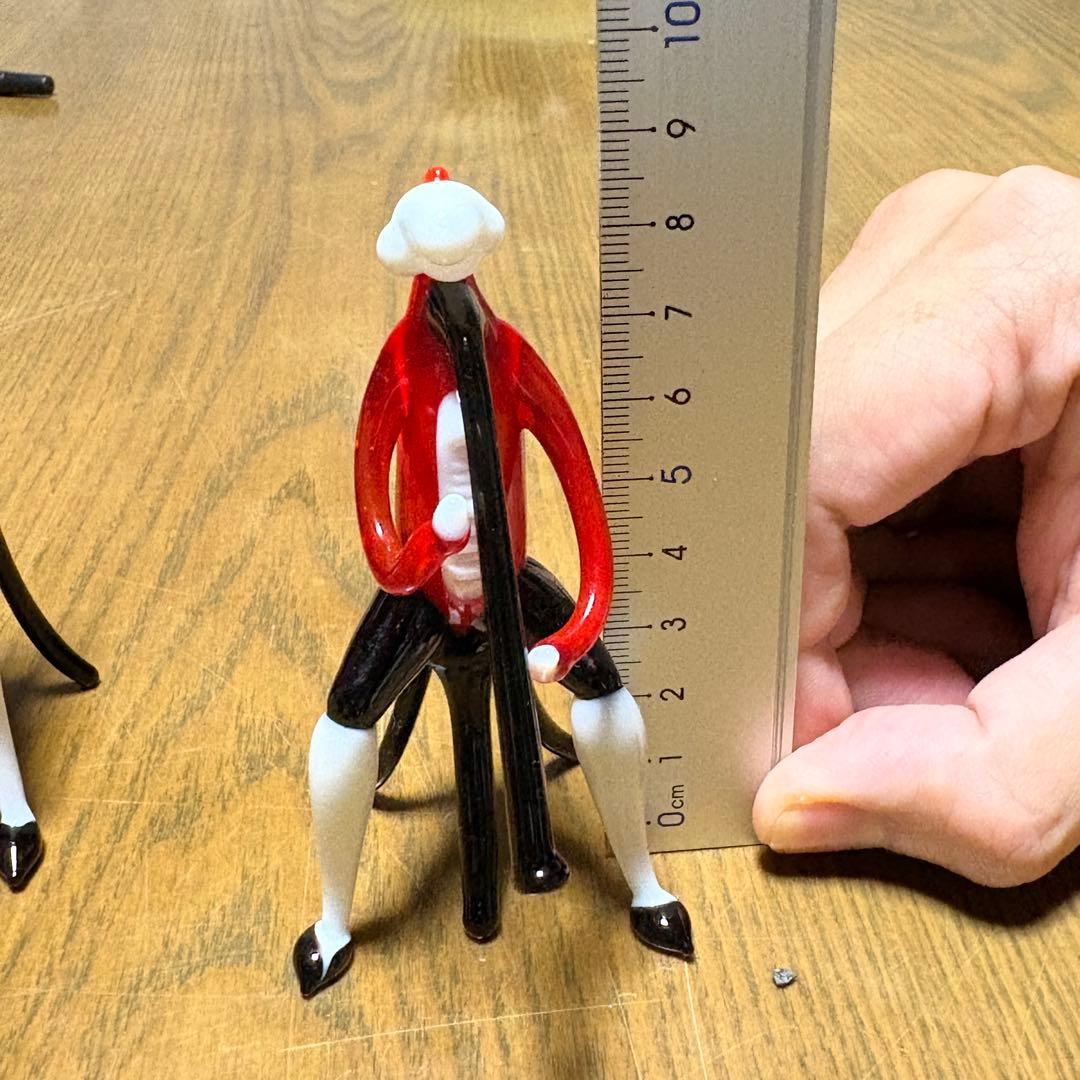 一点モノ ガラス工芸 音楽隊 オーケストラセット インテリア置物