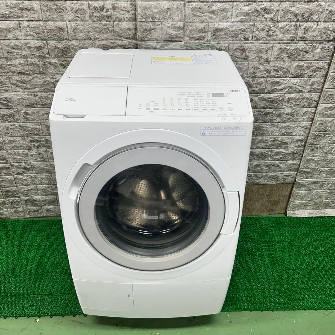 163 ドラム式洗濯機2024年製容量12kg 乾燥6kg 大人気極美品