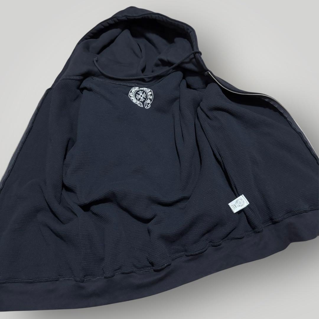 美品　CHROME HEARTS ホースシュー　ダガーチャーム　ジップパーカー