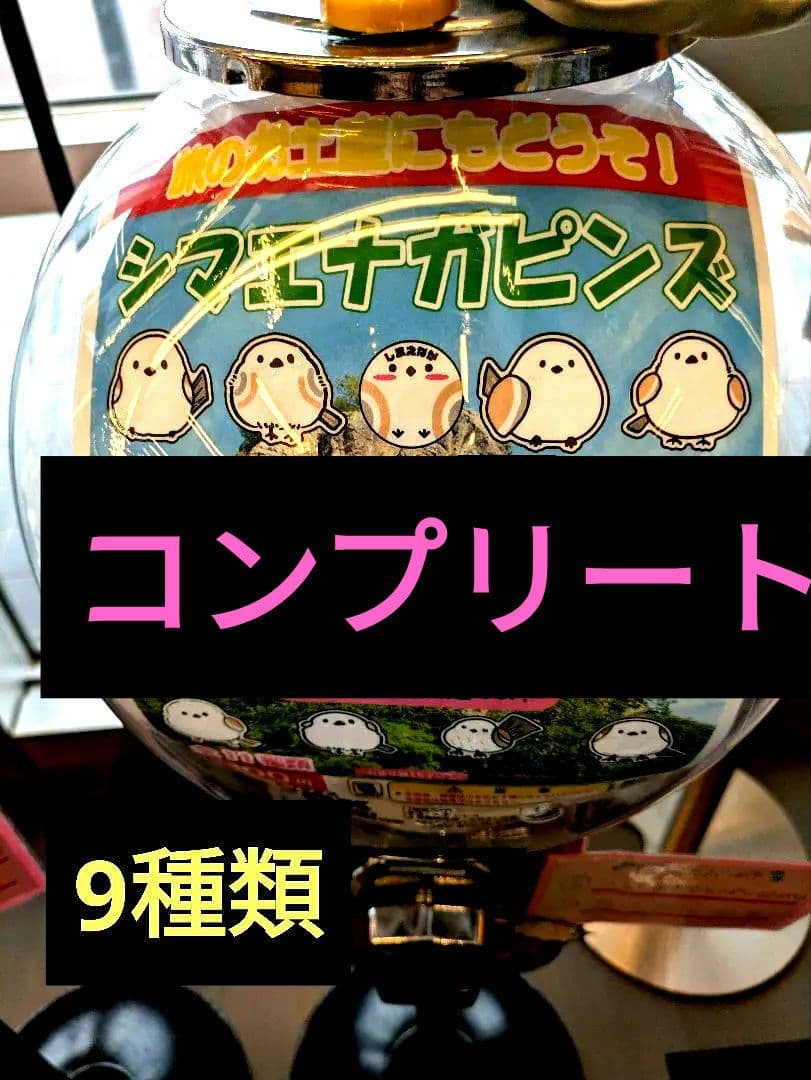 Amazon.co.jp: 北海道 道の駅 シマエナガピンズ 全9種 コンプリート X