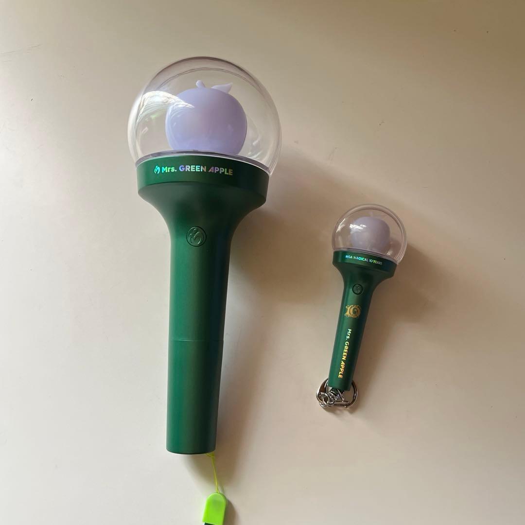 Mrs. GREEN APPLE ミセス ペンライト ミニ 2点 - メルカリ