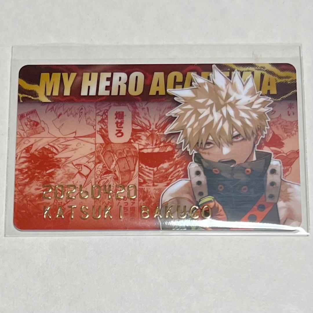 ヒロアカ】バースデイコレクションカード 2026 爆豪勝己 - メルカリ
