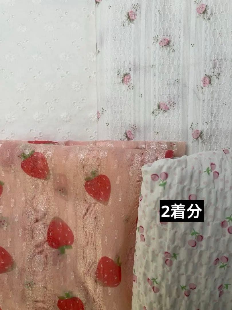 plnmylove様専用 犬服 ハンドメイド わんこ服 襟付き3段フリルお散歩ワ