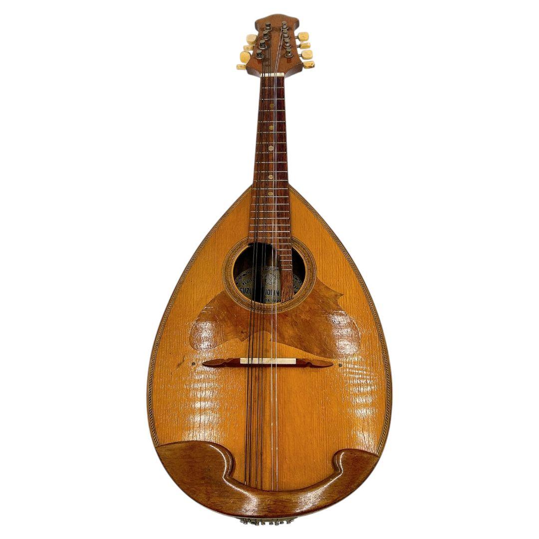 美品】 SUZUKI マンドリン No.288 1969年製 ハードケース付き