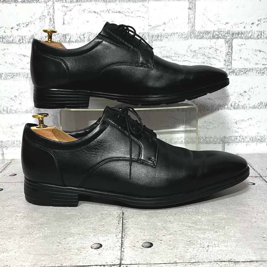 【テクシーリュクス】プレーントゥ ゴアテックス TU8001♡ブラック 27