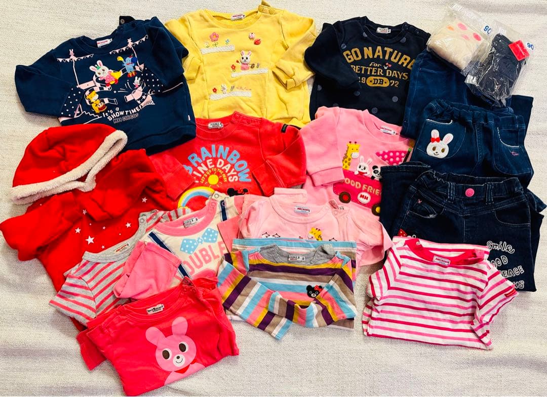 ミキハウス 17点まとめ売り mikihouse - 90サイズ 女の子 子ども服 17