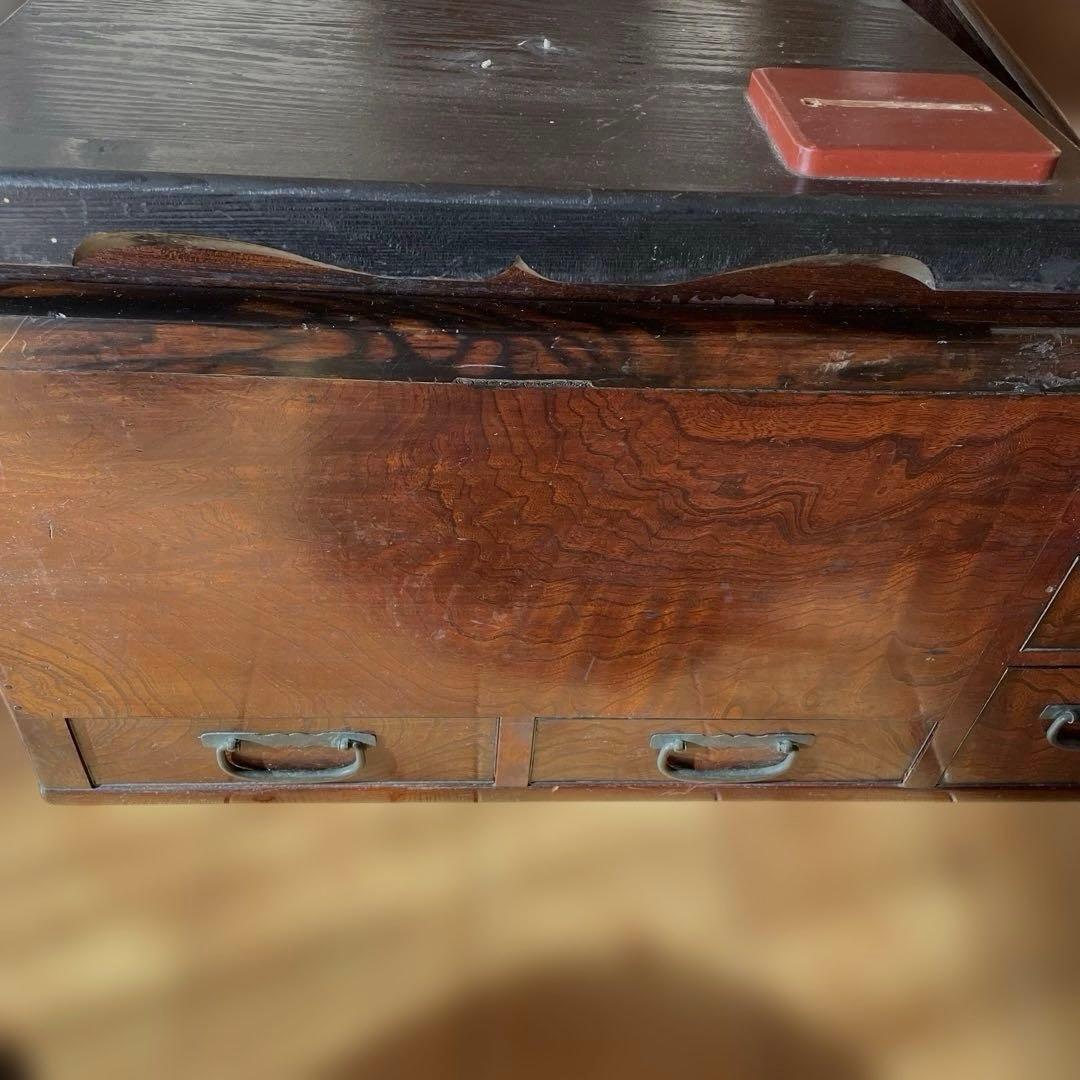 良品】長火鉢 伝統工芸 レトロ アンティーク 古民具 家具 日本伝統