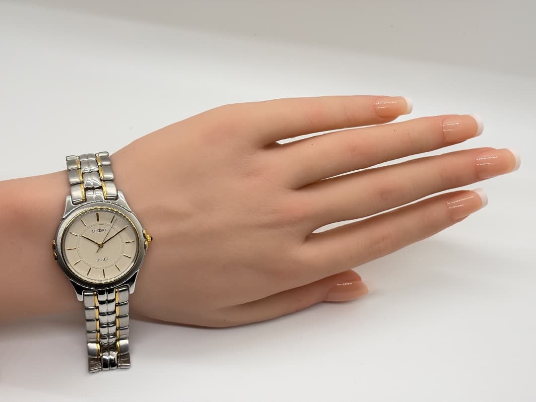 【新品電池】セイコー ドルチェ 8J41-6140 メンズドレスウォッチ