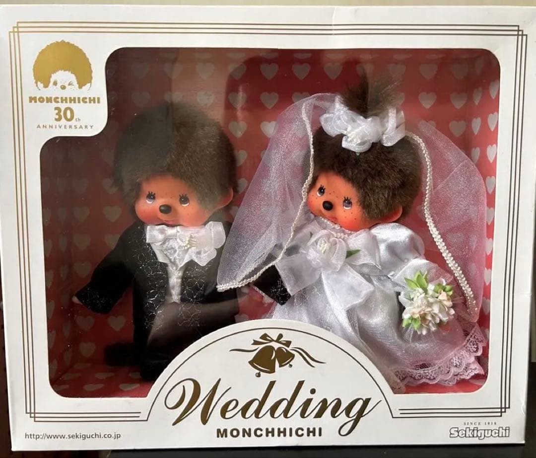 モンチッチ ウェディングセット 30周年記念 wedding