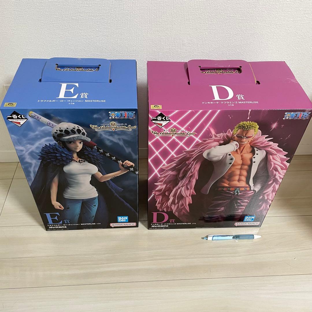 ブランドゲーム・おもちゃ・グッズ - ワンピース 一番くじ D賞 E賞