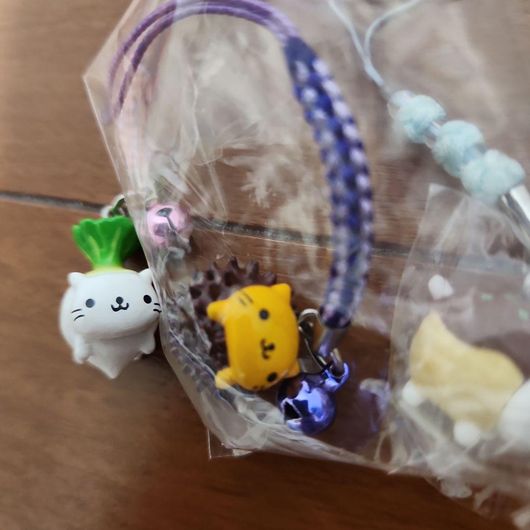 にゃんにゃんにゃんこ　マスコットストラップ 3個セット
