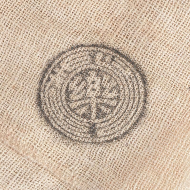 茶道具 芳幽軒 加藤石春作 赤楽茶碗 共布共箱 V 9429