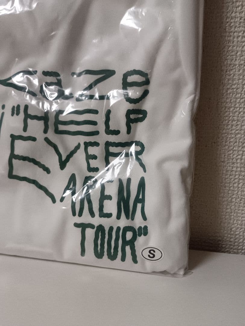 藤井風　ツアーTシャツ/ HELP EVER ARENA TOUR　Tシャツ　S