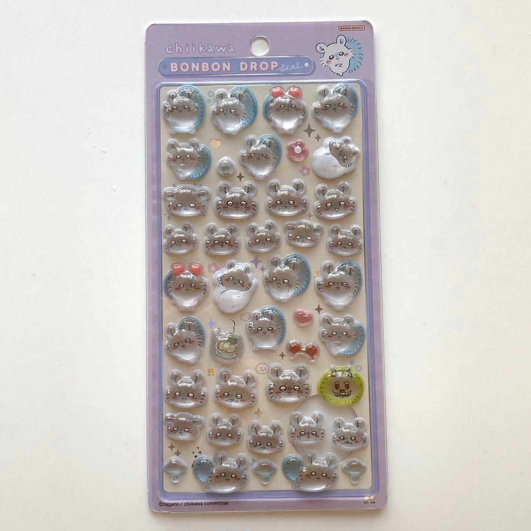 ボンボンドロップシール ちいかわ 第二弾 正規品 全40枚（4種×10）