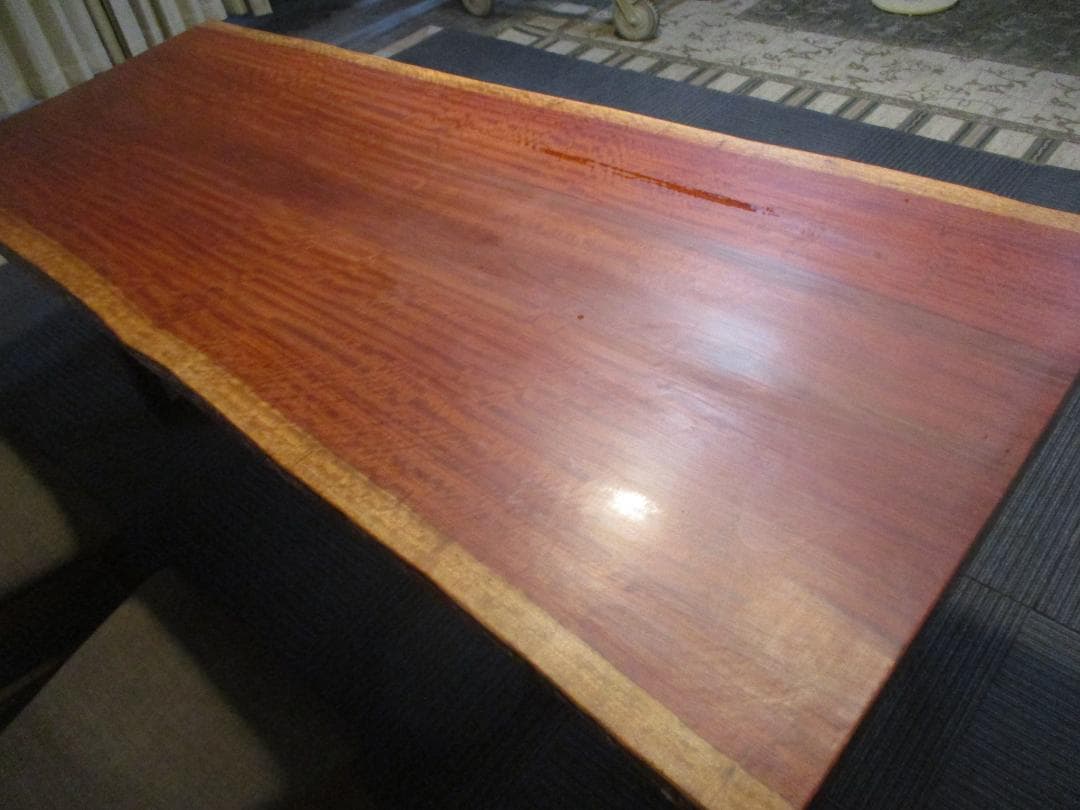 【専用】# 1234■　ブビンガ　テーブル　ダイニング　ローテーブル　座卓