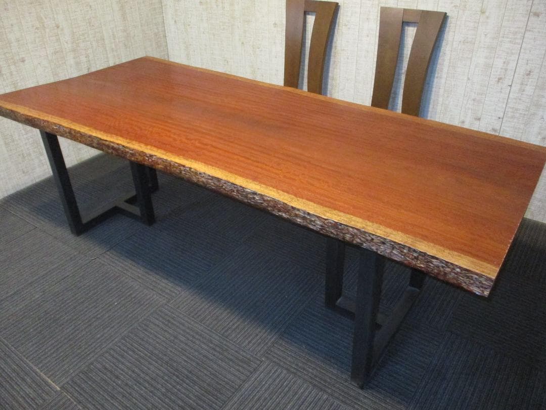 【専用】# 1234■　ブビンガ　テーブル　ダイニング　ローテーブル　座卓