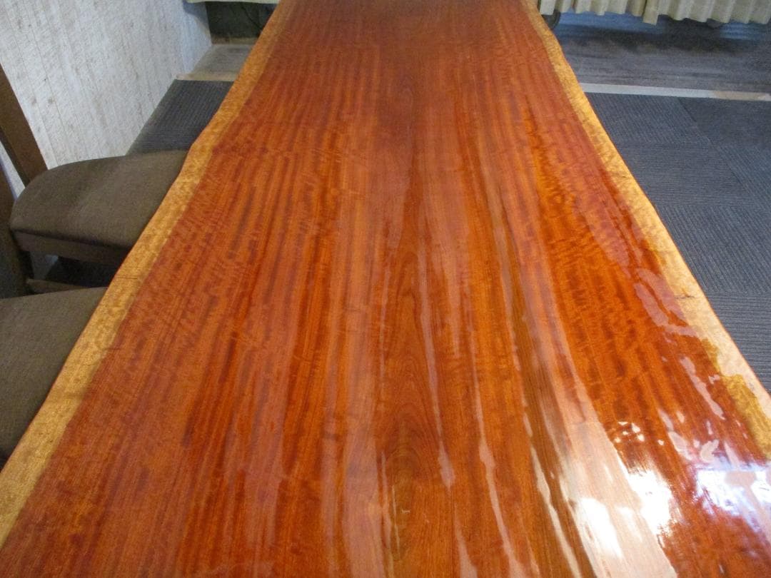 【専用】# 1234■　ブビンガ　テーブル　ダイニング　ローテーブル　座卓