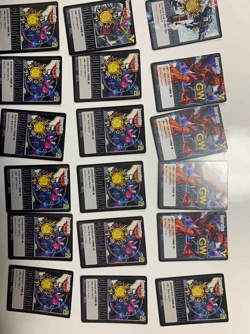 ガンダムtcg ガンダムウォー　十字勲章　まとめ