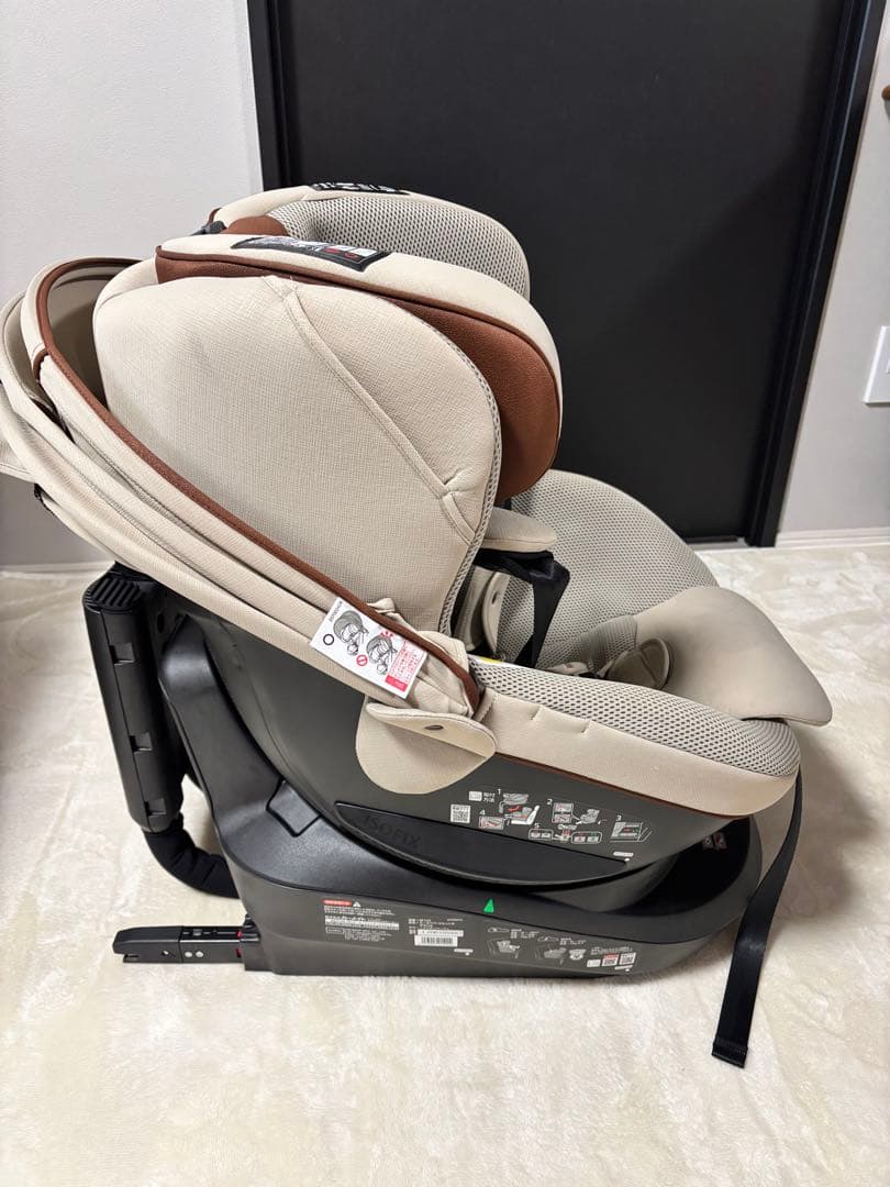 【美品】AILEBEBE クルットR グランス ISOFIX取付チャイルドシート