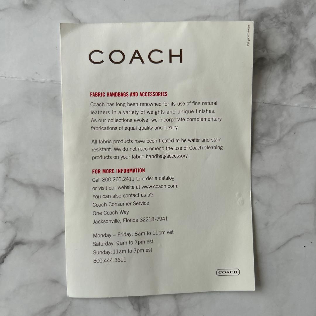 COACH シグネチャー ハンプトンズ マルチポケット ショルダーバッグ 黒