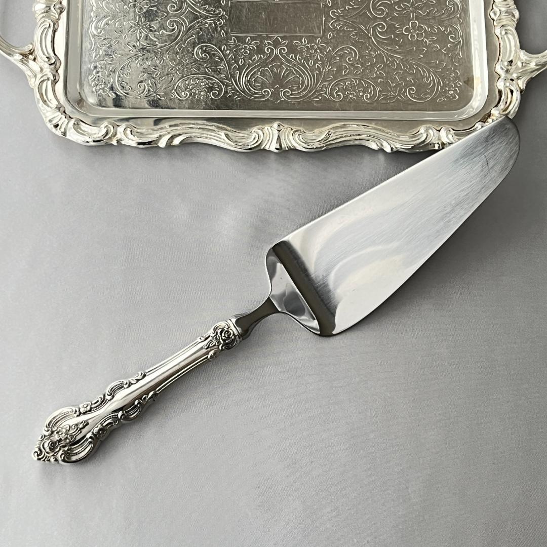 Towle】 El Grandee ケーキサーバー【純銀ハンドル】27cm