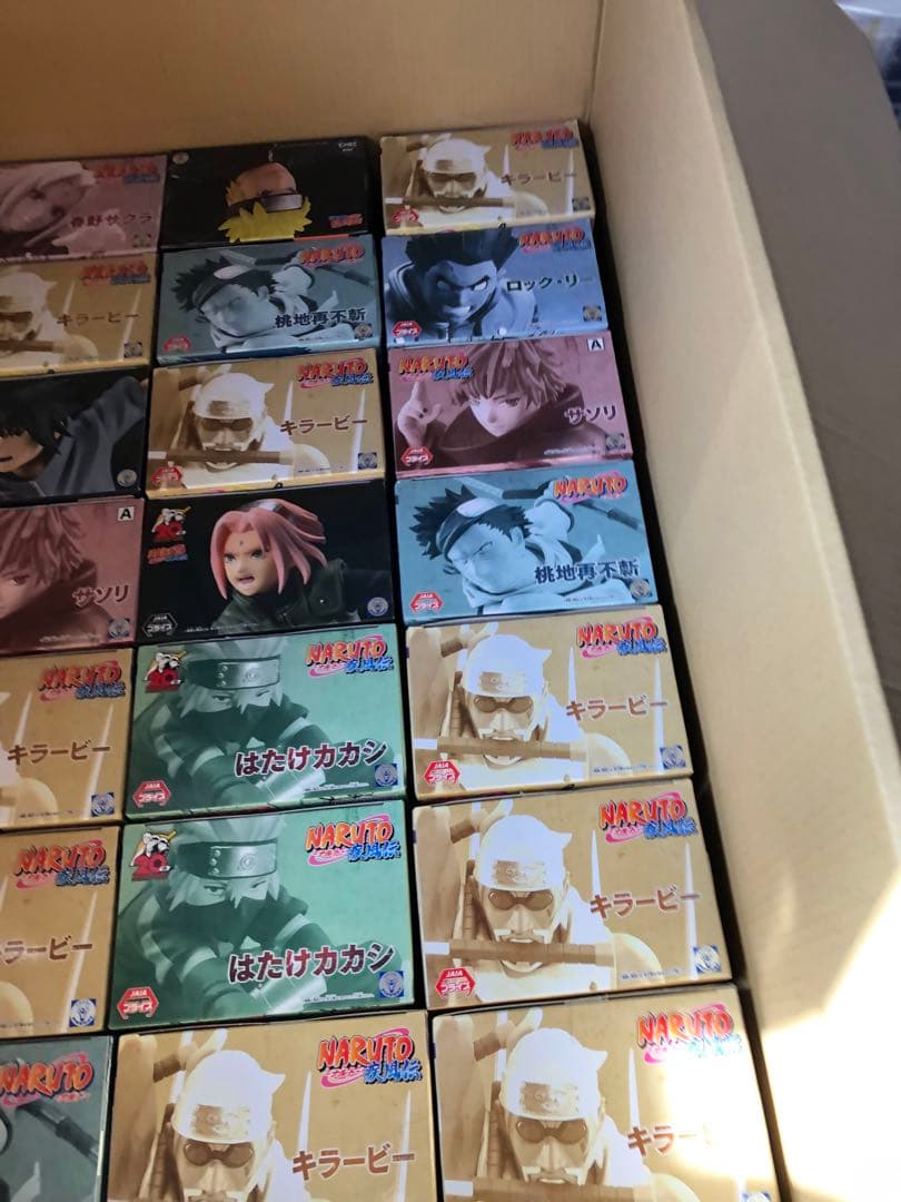 ナルト　フィギュア　Vスター　ビー　ナルト　カカシ　サソリ　鬼鮫　63個