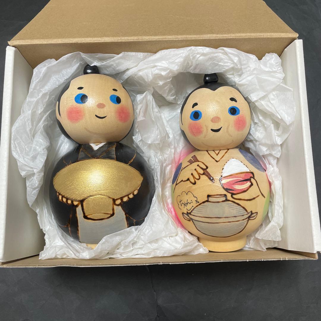 新品☆こけし コケッツ cokets.☆力士2体セット☆お相撲さん