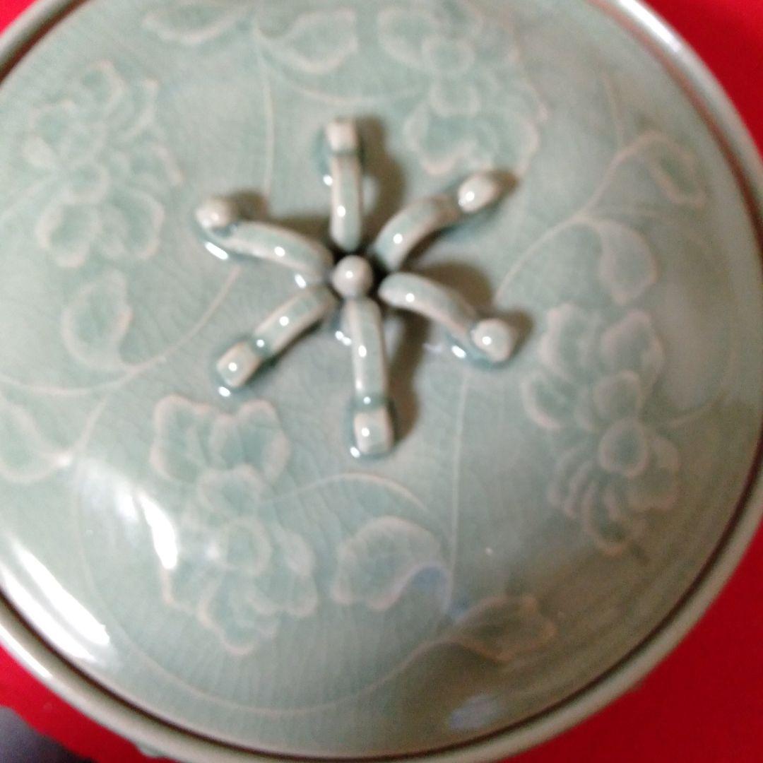 韓国陶芸作家 金世龍作 高麗青磁水指 - メルカリ