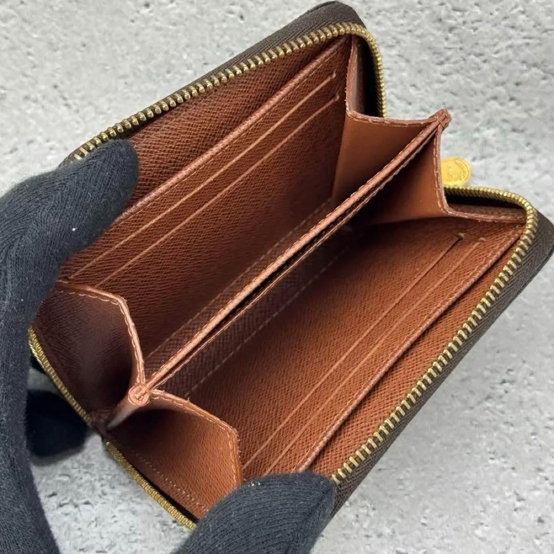 ICタグ ルイヴィトン モノグラム ジッピー パース カードケース　財布