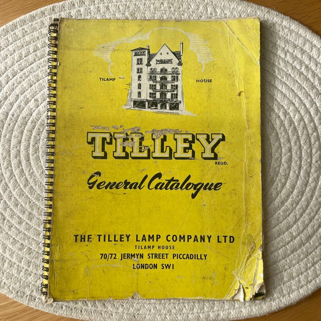 Tilley ティリー 取扱説明書 カタログ マニュアル ランプ ランタン 当時物！】Tilley ティリー 取扱説明書 カタログ マニュアル ランプ