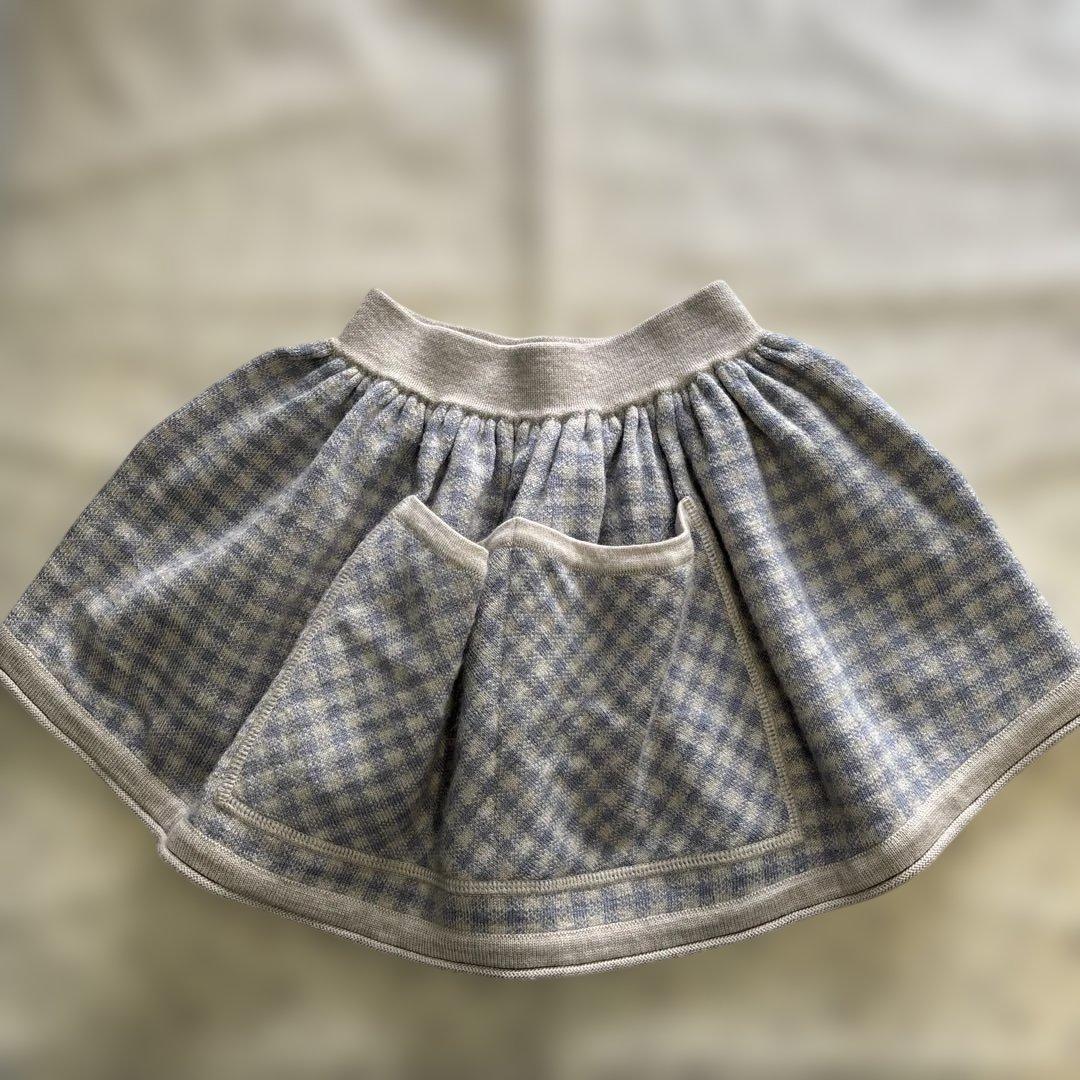SOOR PLOOM チェック柄スカート 6y/116cm