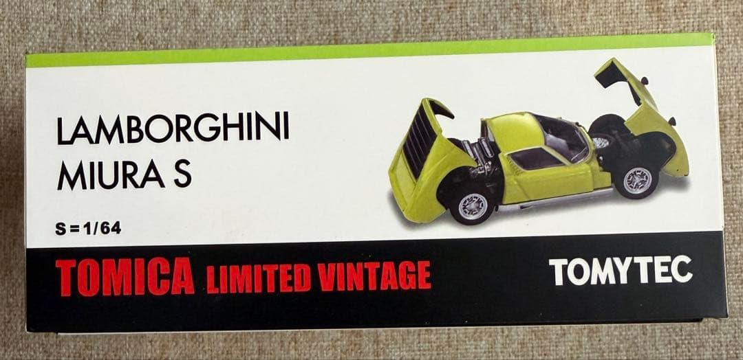 トミカリミテッドヴィンテージ　ランボルギーニ ミウラ S キミドリ
