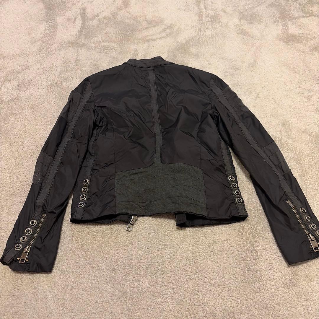 DIESEL ブラック ライダース ジャケット サイズ6 - メルカリ