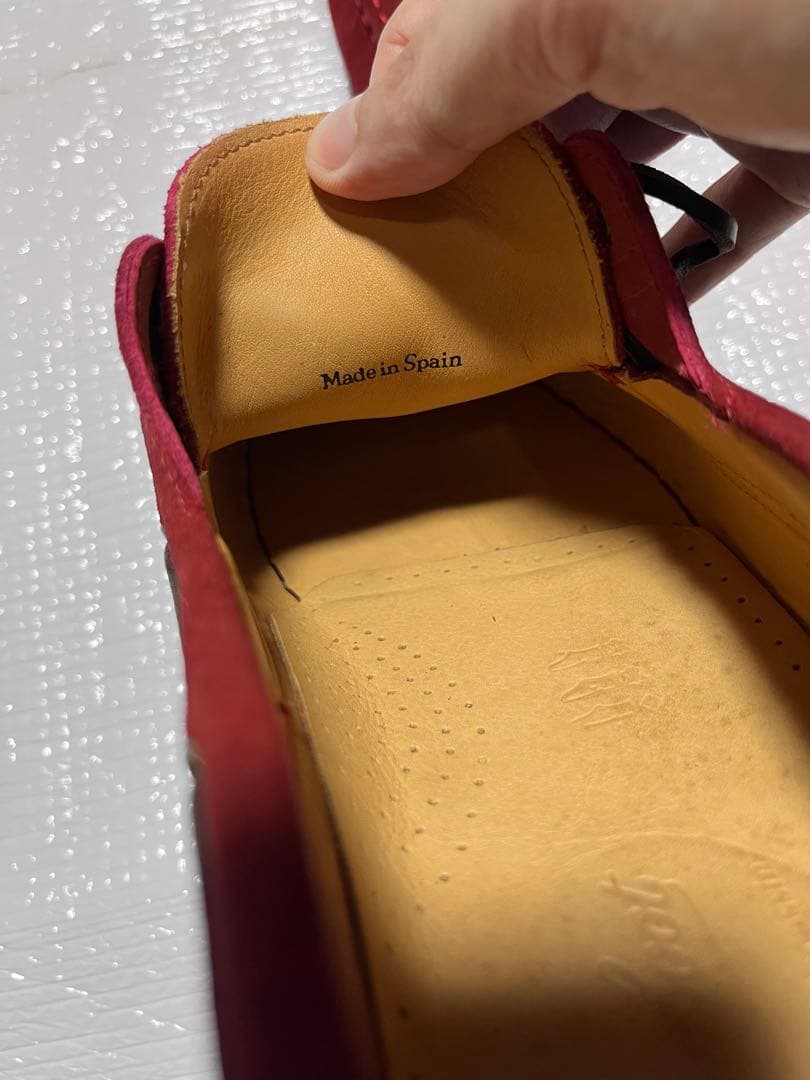 【美品】パラブーツ BEAMS MALO マロ デッキシューズ モカシン