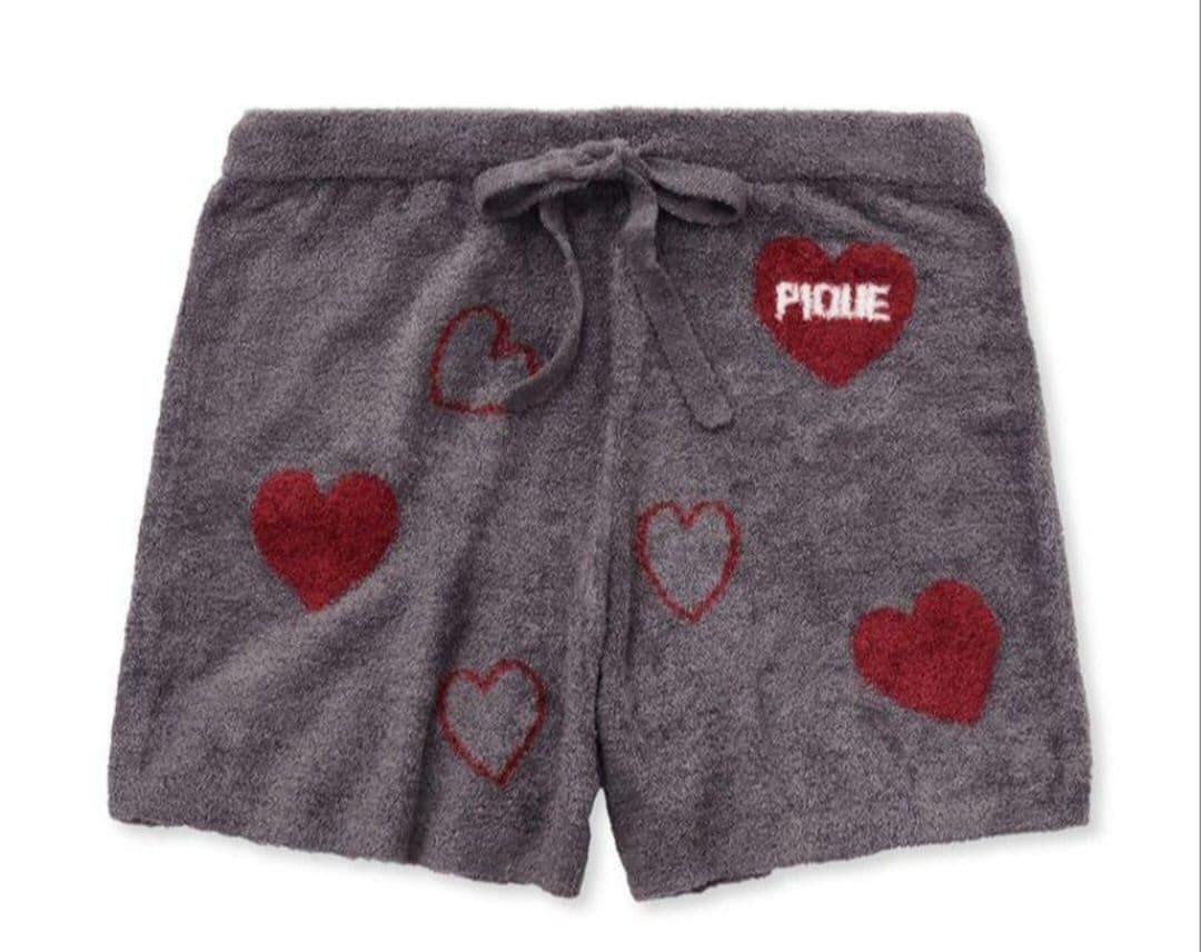 gelato piqueハートジャガードプルオーバー＆パンツ　グレー