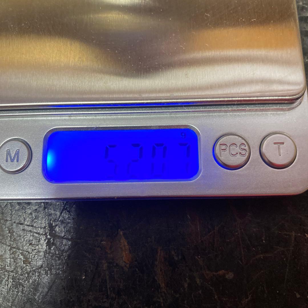 純銀製 花模様 盃 共箱木箱付き　52g