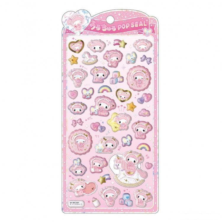 うるちゅるポップシール マイメロディ ベビー ボンボンドロップシール